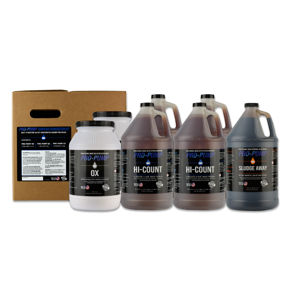 PRO-PUMP SUPER BIO REMEDIATION KIT – SEPTIC JOE